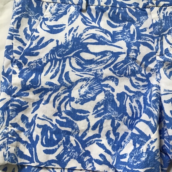 Lilly Pulitzer Women’s sz 8 Callahan Shorts Resort White On A Roll NWT - Picture 2 of 7